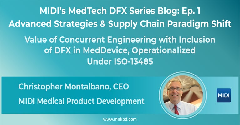 Advanced DFX Strategy in Medical Technology: Designing Around the Supply Chain